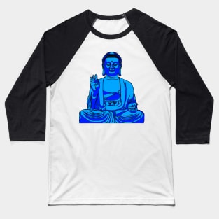 Blue Buddha Baseball T-Shirt